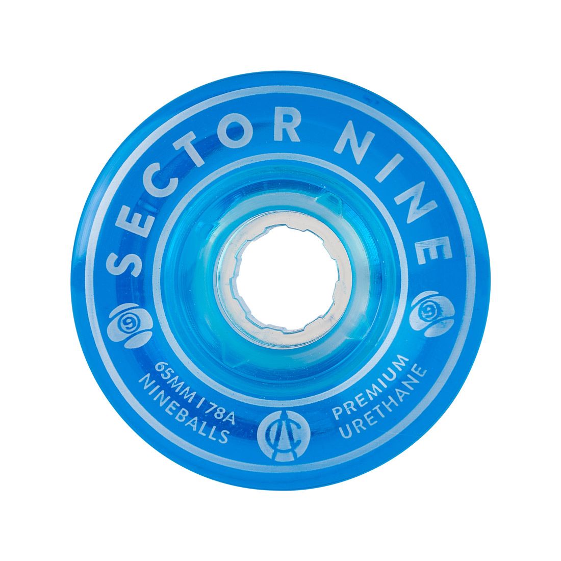 Sector Nine Wheels "Nine Balls- Blue" 65MM Wheels