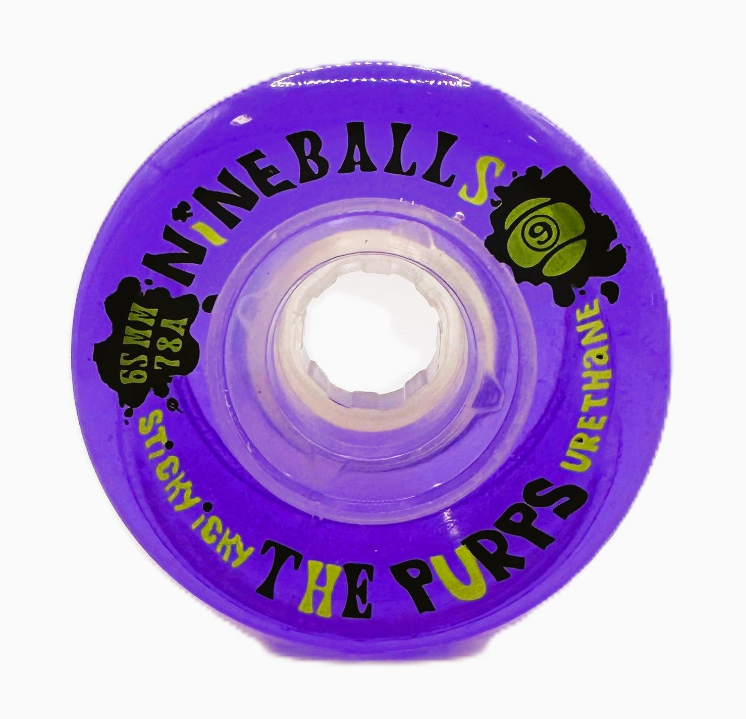 Sector Nine Wheels "Nine Balls- Purple" 65MM Wheels