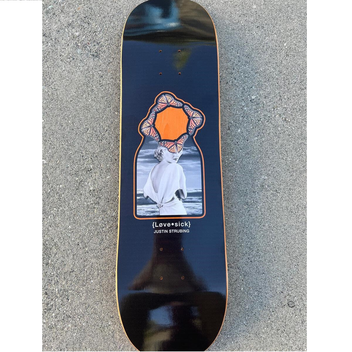 Lovesick Skateboards "Justin Strubing-Starlet" 8.38" Deck