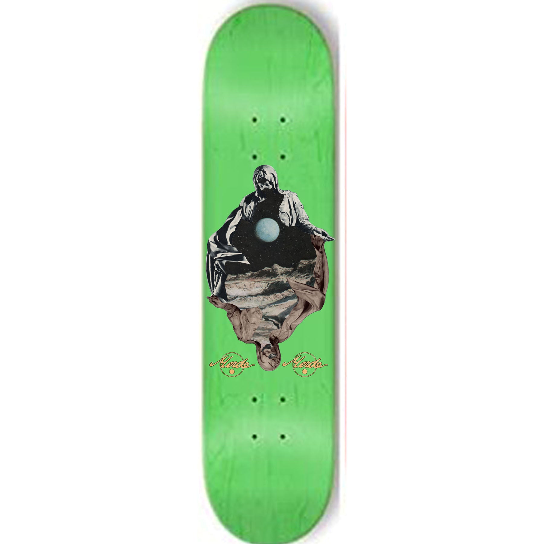 Merde Skateboards "Whispers for a Lonely Moon- Ojerum" Assorted Sized Deck