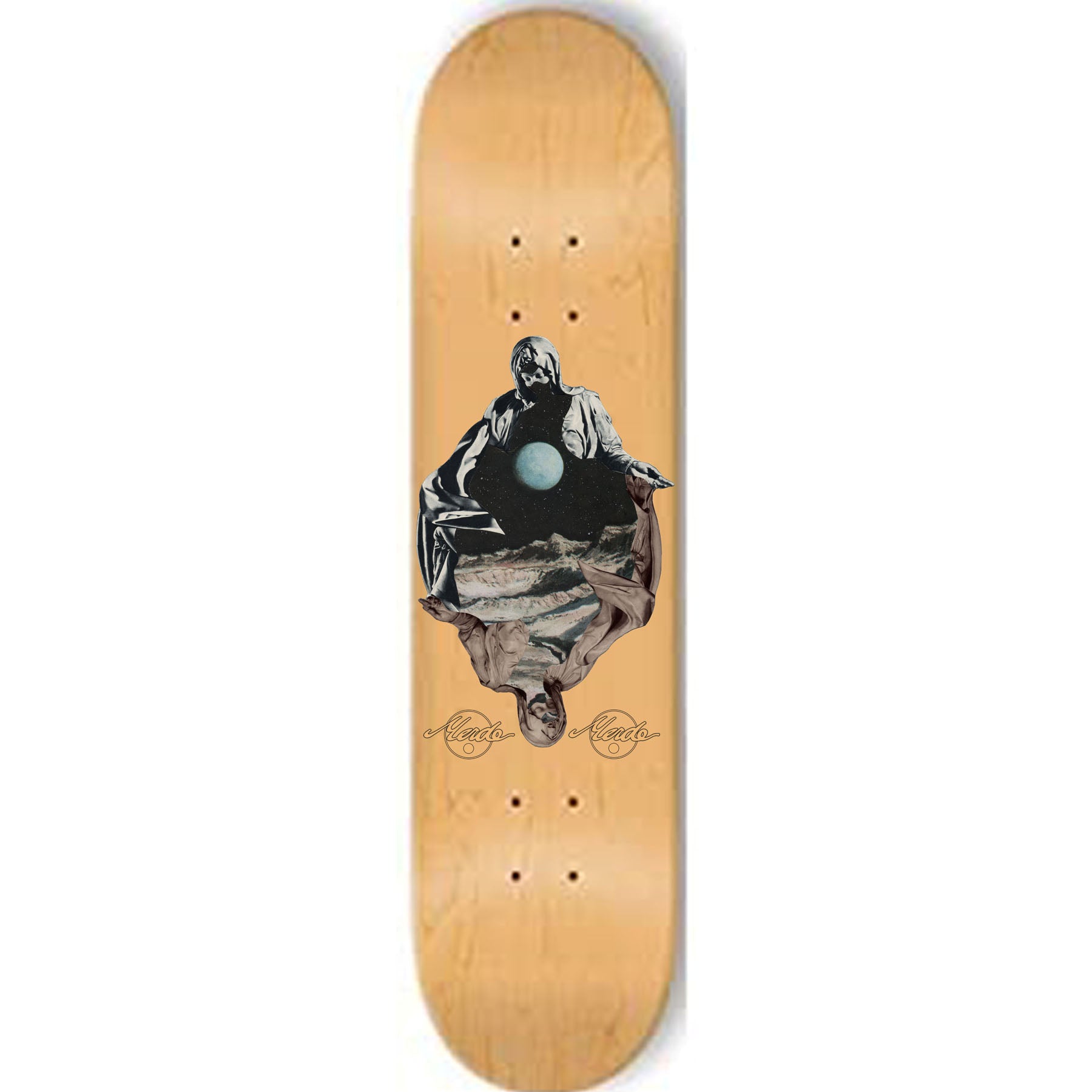Merde Skateboards "Whispers for a Lonely Moon- Ojerum" Assorted Sized Deck