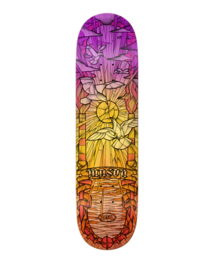 Real Skateboards “Mason Silva- Cathedral III Chromatic” 8.38” deck