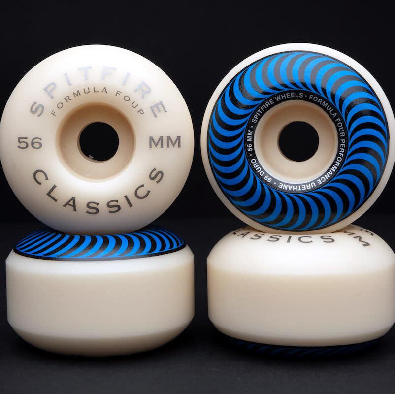 Spitfire Wheels "Classic- Formula Four 99A" 56MM Wheels