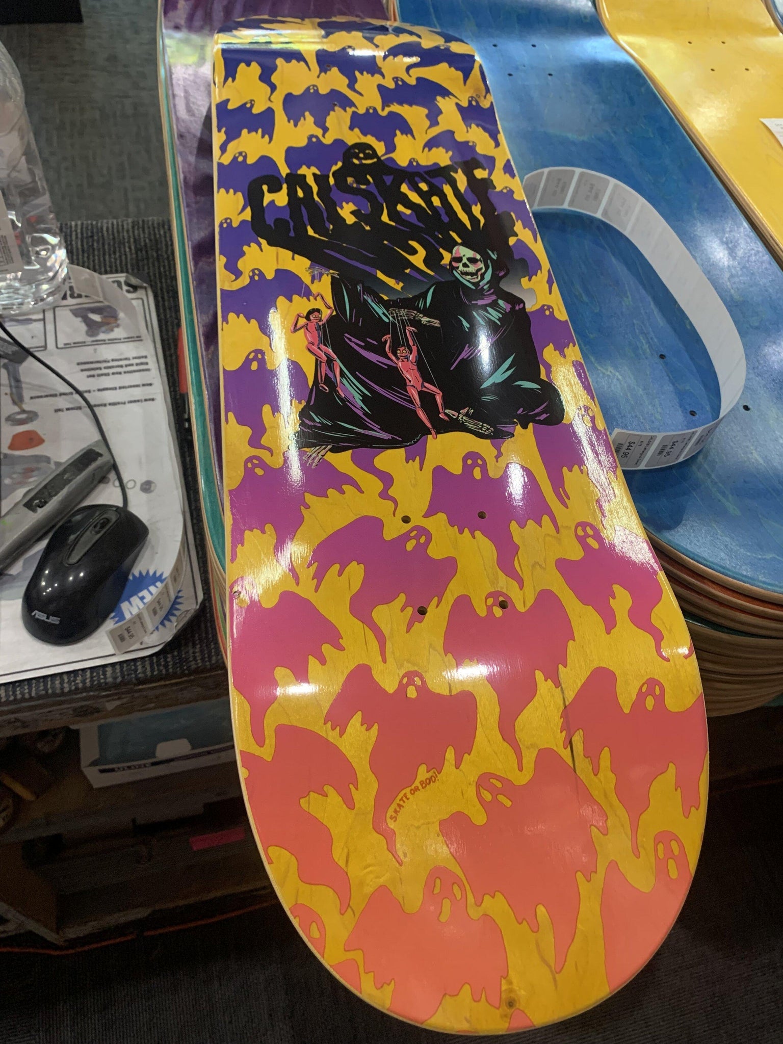 "Lethargy and Decay" Assorted Sized Deck By Cal Skate