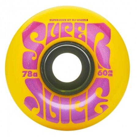 OJ Wheels "Super Juice- Yellow-Purple" 60MM Wheel