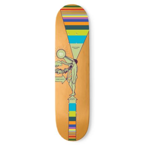 FIRE SALE The Killing Floor Skateboards "Electro Magnetic" 8.625" Assorted Color Stain Deck