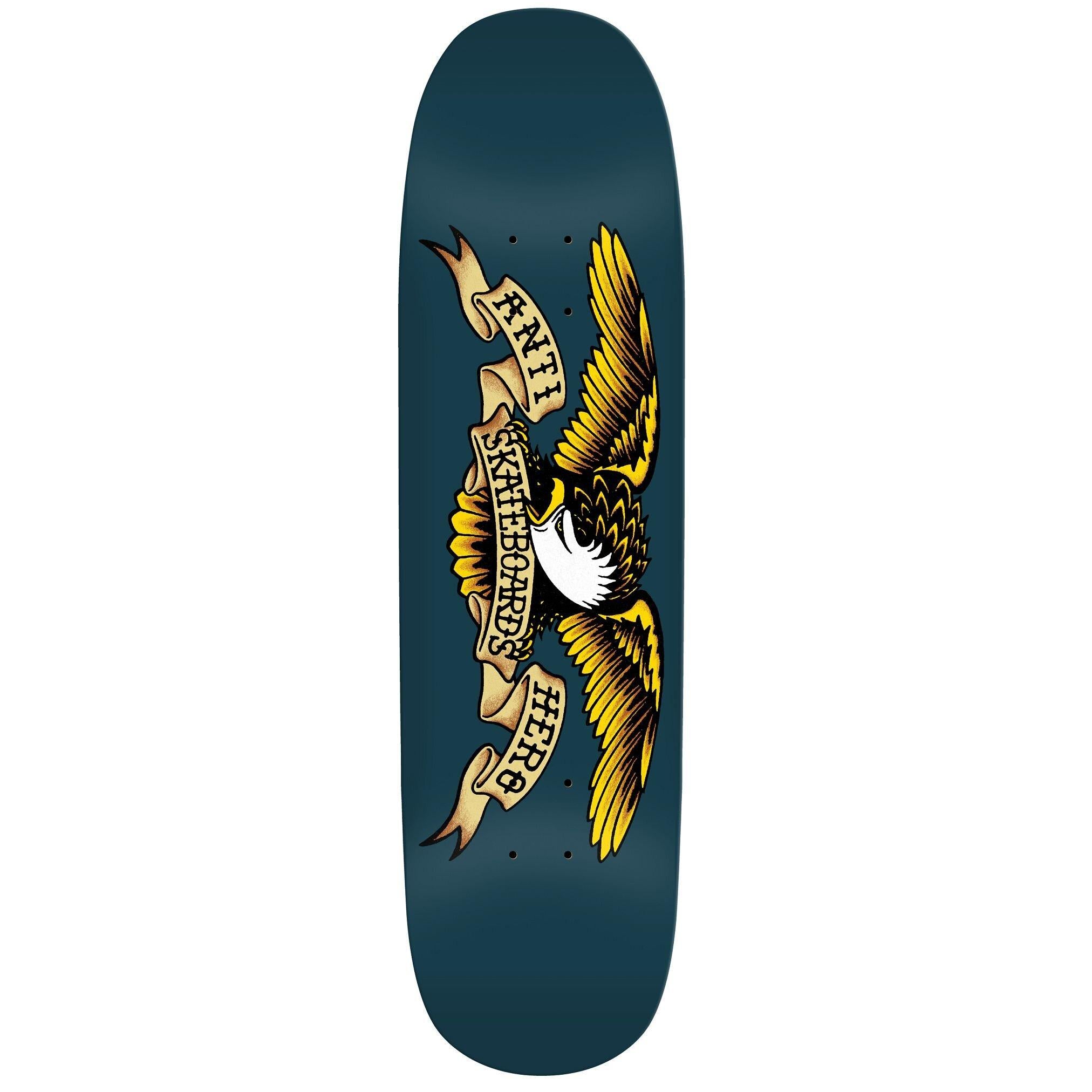 Anti Hero Skateboards "Shaped Eagle- Blue Meanie" 8.75" Shaped Deck
