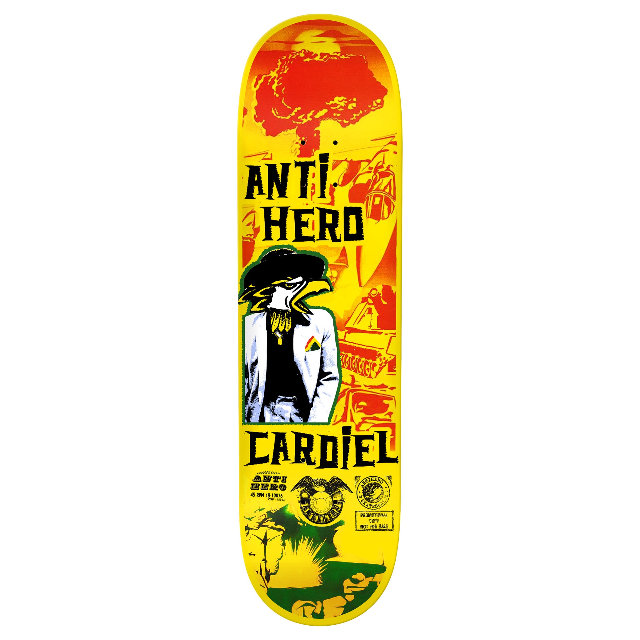 Anti Hero Skateboards "John Cardiel-Selectors" Assorted Sized deck