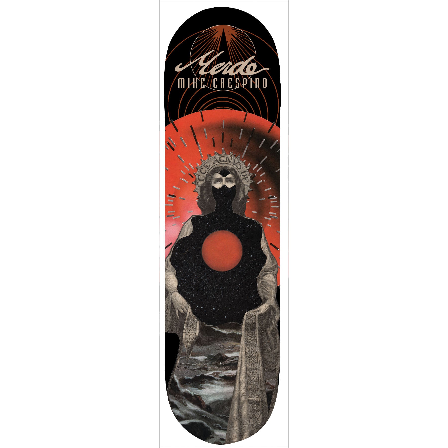 Merde Skateboards "Mike Crespino- Behold the Lamb of God- Ojerum" Assorted Sized Deck