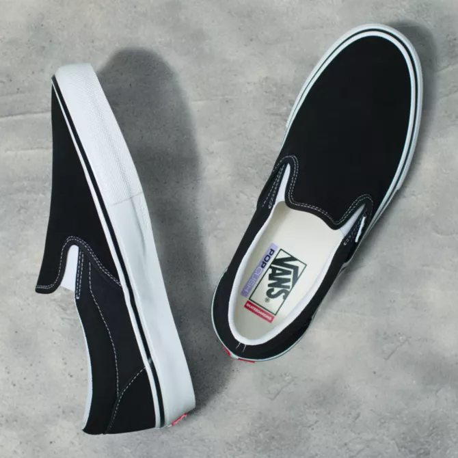 Vans Shoes "Skate Slip-On" Black/White