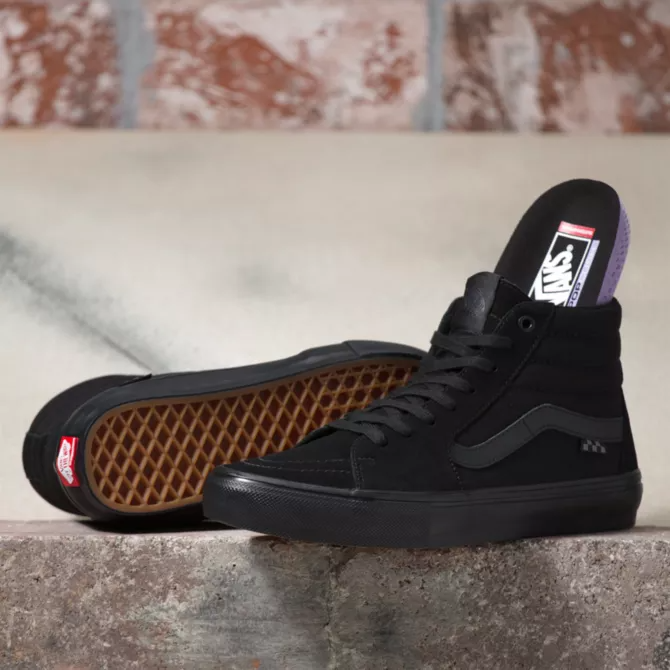 Vans Shoes "Skate Sk8-Hi" Black/Black
