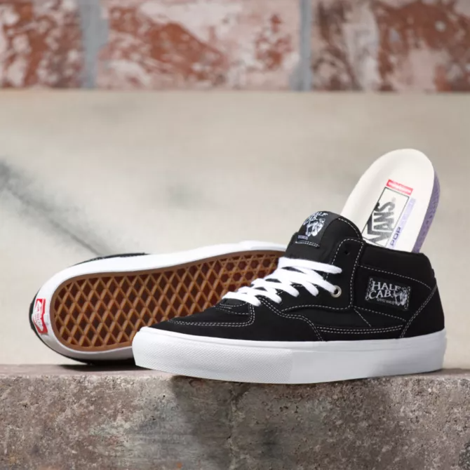 Vans Shoes "Skate Half Cab" Black/White