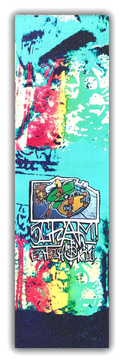 Scram Skateboards "Tie Dye Edger" 11" Griptape
