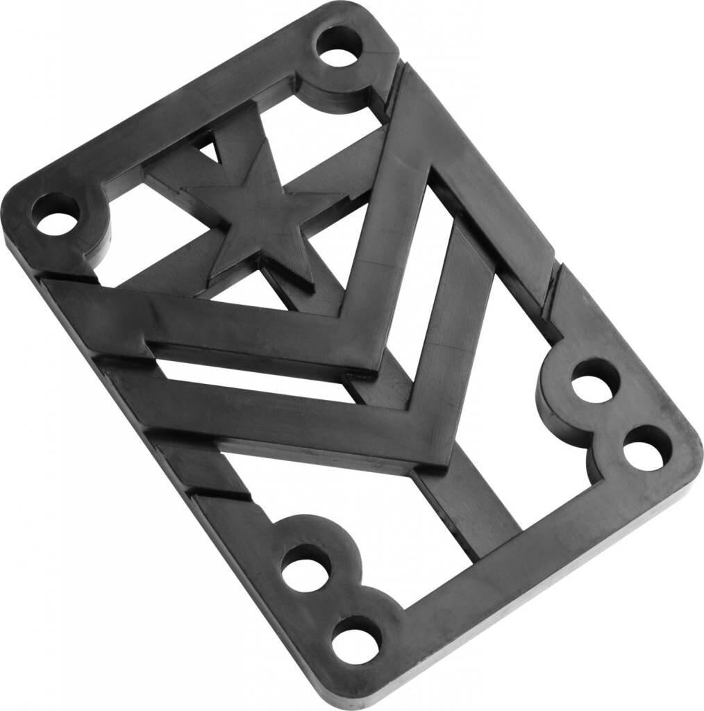 Mini Logo Skateboards "1-2 Inch Riser- Black"