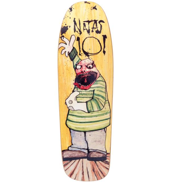 101 Skateboards "Natas Kaupas- Sock Puppet" 9.56" Slick Deck IN STOCK