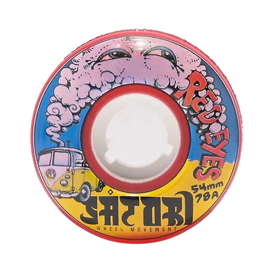 Satori Movement Wheels "Red Eye- Cruiser" 54MM/78A Wheel