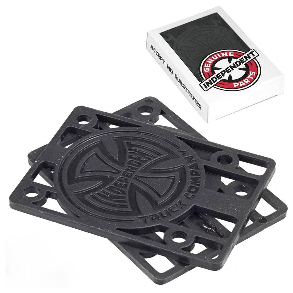 Independent Trucks "1/8 Inch Riser- Black"