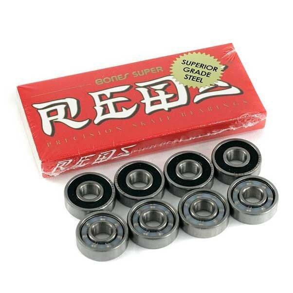 Amazon.com : Bones Super Reds Skateboard Bearings 8 Pack