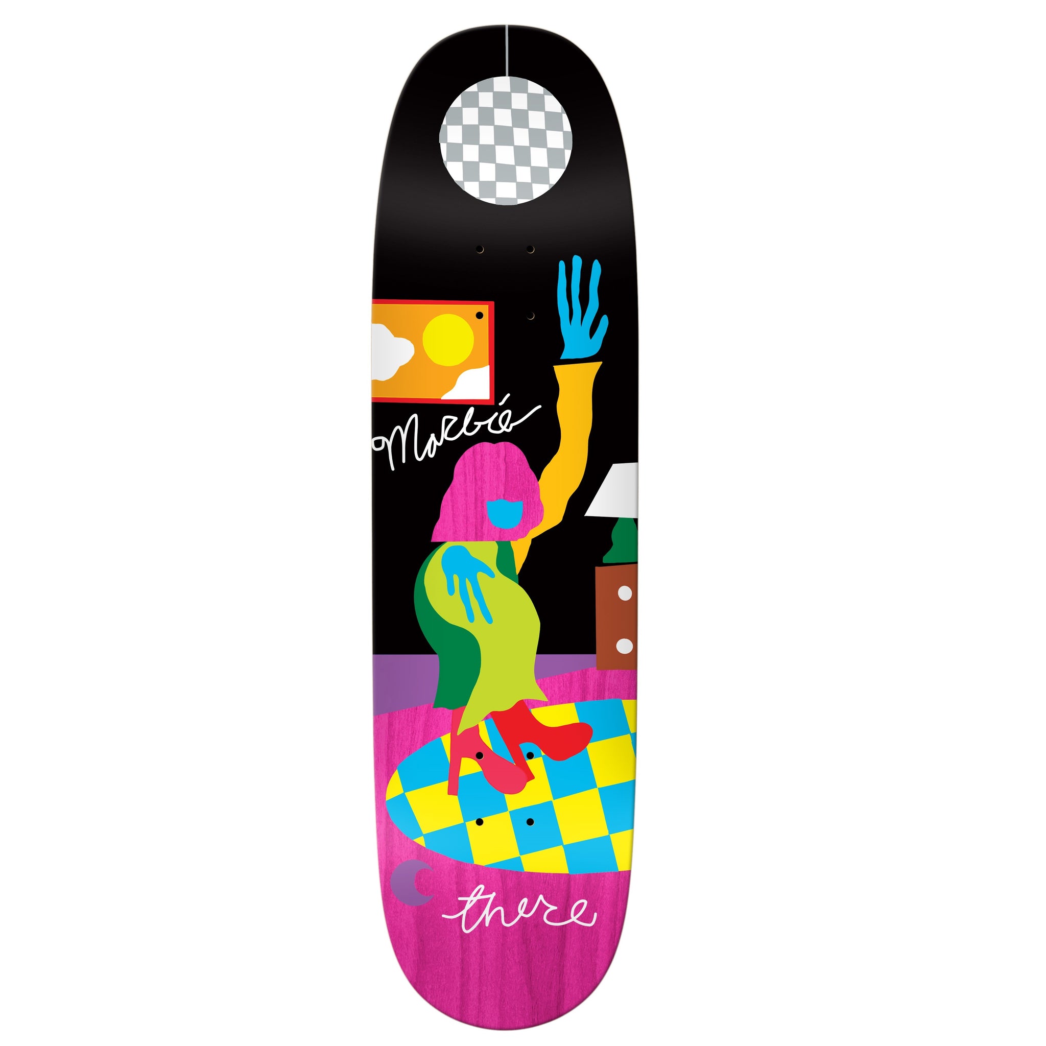 There Skateboards "Marbie Miller- Dancing by myself" 8.5" Deck