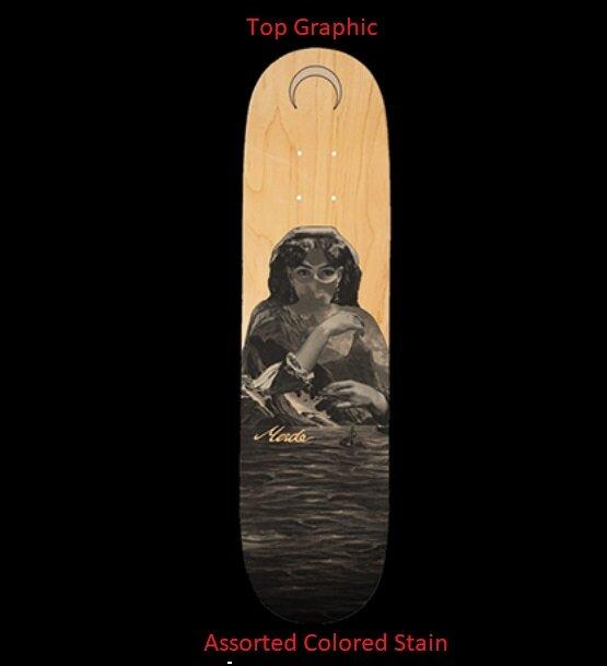 Merde Skateboards "The Seventh Soul- Ojerum" Assorted Sized Deck