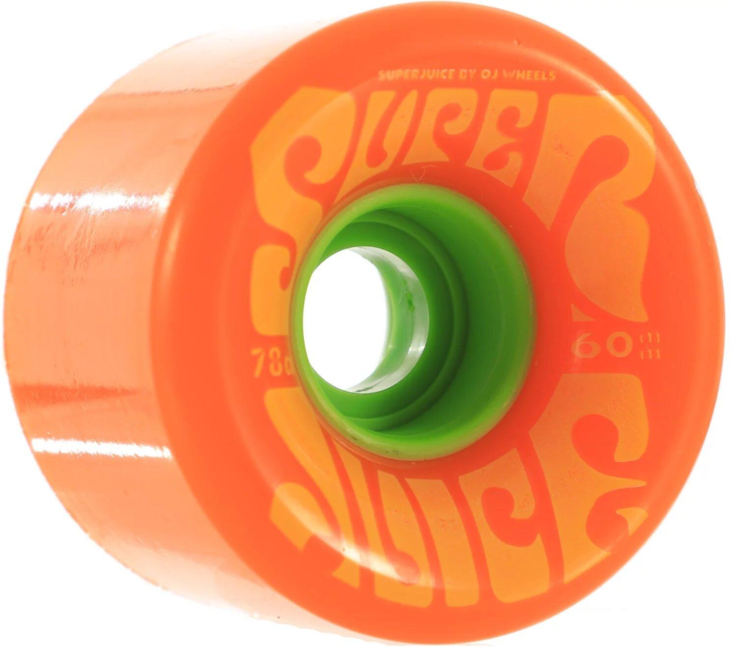 OJ Wheels "Super Juice- Orange-Green" 60MM Wheel